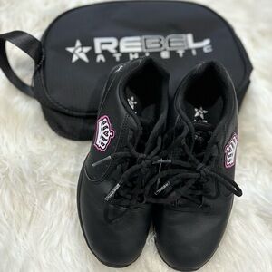 Rebel Rise Custom Black Cheer Shoes